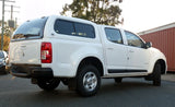 UV-resistant EGR canopy with durable fiberglass construction