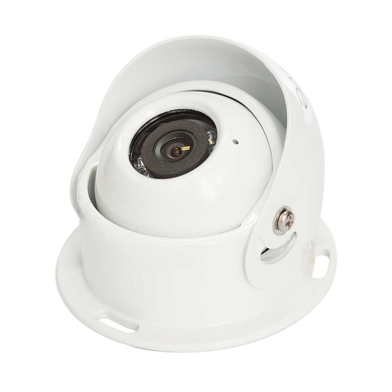 Camera Round 92 Deg AHD in White by Safety Dave | High-Resolution Rear-View Camera