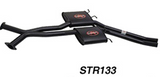 Redback Exhaust Dual 2 1/2" Cat Back System for Holden Caprice (08/2004 - 2006),Statesman (08/2004 - 2006)
