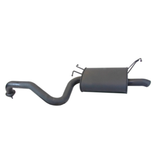 Redback 2.5" Catback Exhaust with Hotdog Centre  and Single Outlet Rear Muffler for Ford Falcon FG Sedan(02/2008 - 12/2014)