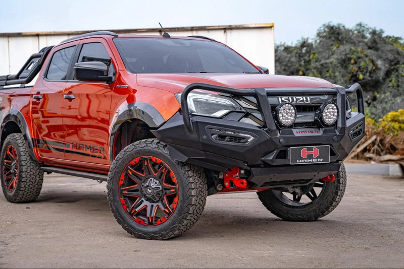 Hamer 4x4 King Series Plus Bullbar to suit Isuzu D-Max 2024 onwards - Brixton 4x4 - Buy Online Now!