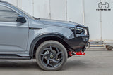 Isuzu MU-X with Hamer Atlas Series Plus full bumper replacement bull bar - gallery photo 2
