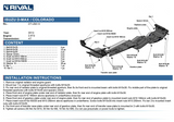 Rival Engine Bash Plate for Isuzu D-Max 06/12 to 05/20 MUX 11/13 to 05/21