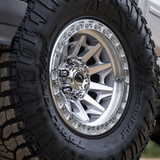 Fuel Offroad Covert Wheels D649 Silver Machined Face