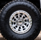 Fuel Offroad Covert Wheels D649 Silver Machined Face