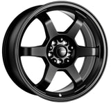 King Shift Wheels In Satin Black