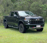 Black MSA towing mirror fitted to a Chevrolet Silverado 1500 2020 to Current