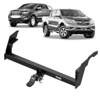 TAG Heavy Duty Towbar & Direct Fit Wiring Harness for Ford Ranger (09/2011 - 05/2022), Mazda BT-50 (11/2011 - 10/2020) Styleside Tub Body Only - Brixton 4x4 - Buy Online Now!