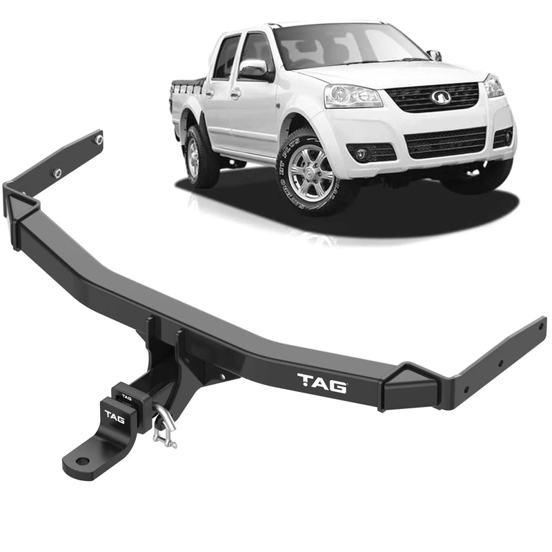 TAG Heavy Duty Towbar & Universal Wiring for GWM X200 (01/2011 - on), X240 (01/2007 - 04/2011) - Brixton 4x4 - Buy Online Now!