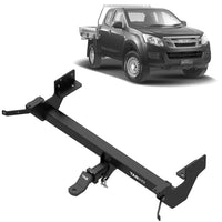 TAG Heavy Duty Towbar & Direct Fit Wiring Harness for Isuzu D-MAX WITH Bumper Step (06/2012 - 6/2020)