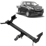 TAG Heavy Duty Towbar & Direct Fit Wiring Harness for Isuzu D-MAX WITH Bumper Step (06/2012 - 6/2020)
