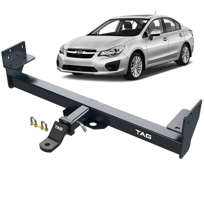 TAG Heavy Duty Towbar for Subaru Impreza (09/2008 - 01/2012), Subaru Liberty (09/2009 - 2015), Forester (03/2008 - 09/2018), Outback (09/2009 - on), Impreza (01/2007 - on), XV (09/2011 - 05/2017), WRX (03/2014 - on), Subaru XV (01/2014 - on)