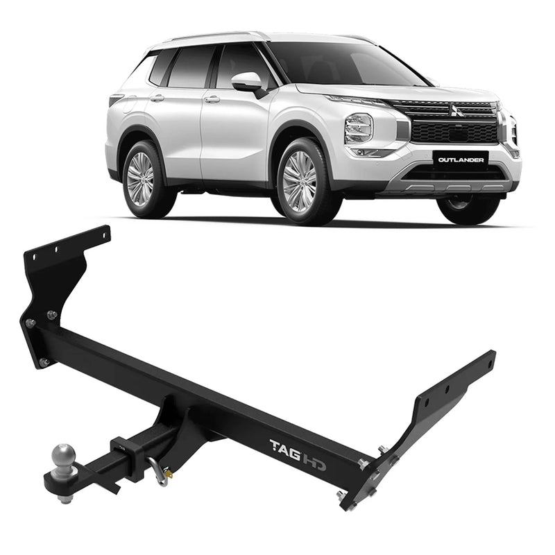 TAG Heavy Duty Towbar & Direct Fit Wiring for Mitsubishi Outlander ZM (06/2021 - on) - Brixton 4x4 - Buy Online Now!