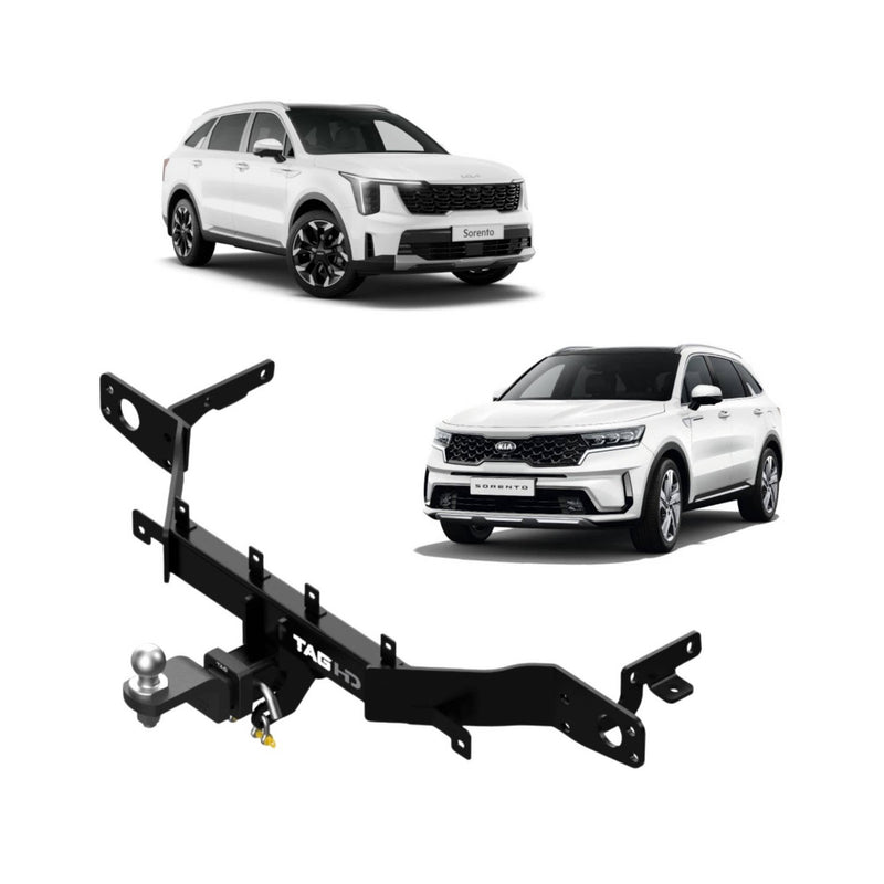 TAG Heavy Duty Towbar & Direct Fit Wiring Kit for KIA Sorento (03/2020 - on)