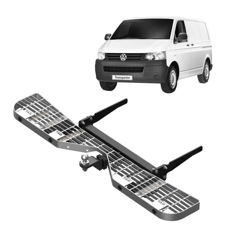 TAG Rear Step, Towbar & Wiring for Volkswagen Transporter T6 Van (09/2019 - on) - Brixton 4x4 - Buy Online Now!