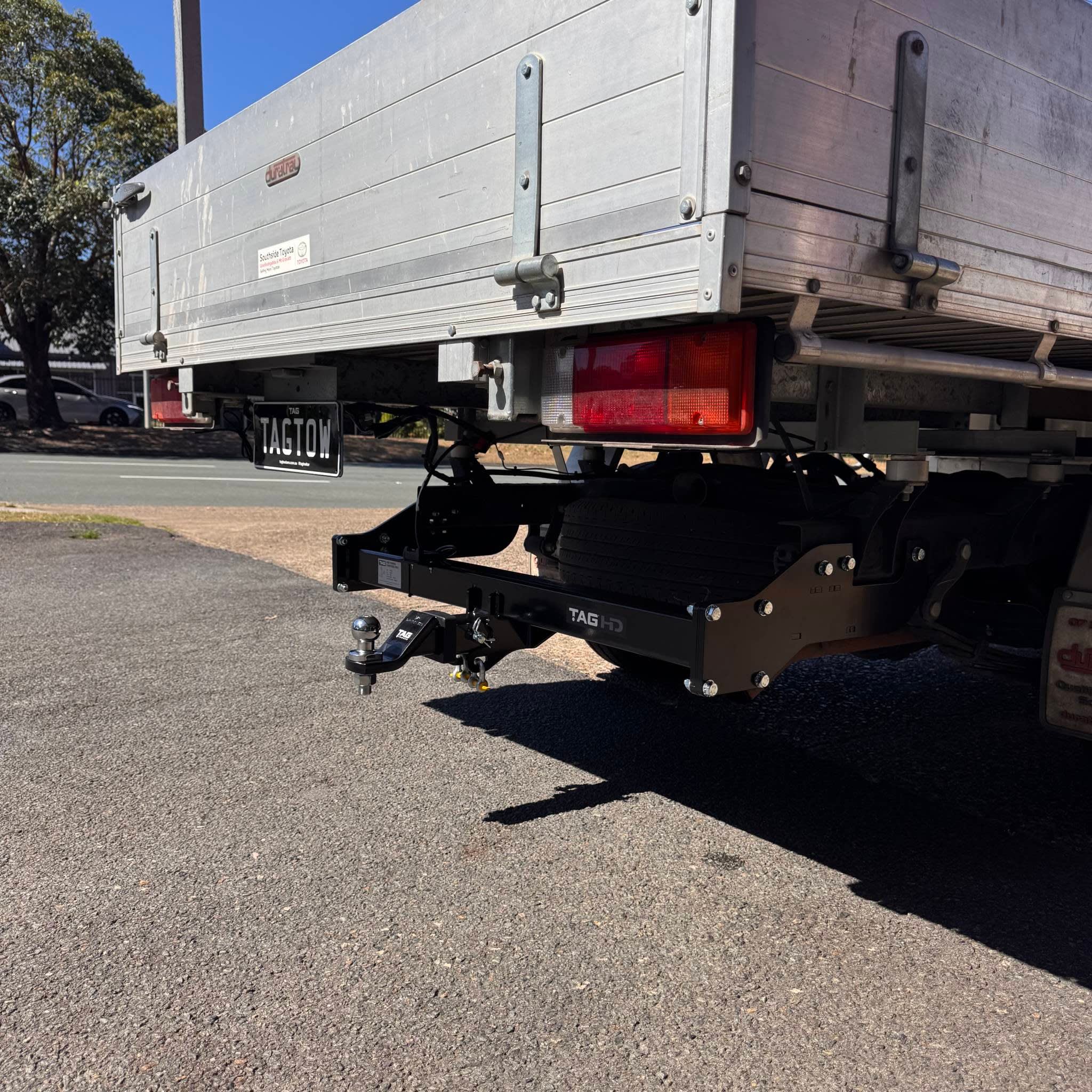 TAG Extended Towbar & Direct Fit Wiring For Toyota Hilux Models with Extended Tray or Canopy (10/2015 - on)