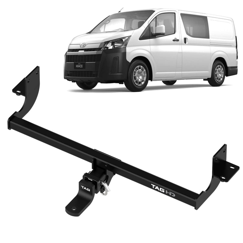 TAG Heavy Duty Towbar & Direct Fit Wiring Kit for Toyota Hiace / Commuter Van (02/2019 - on)