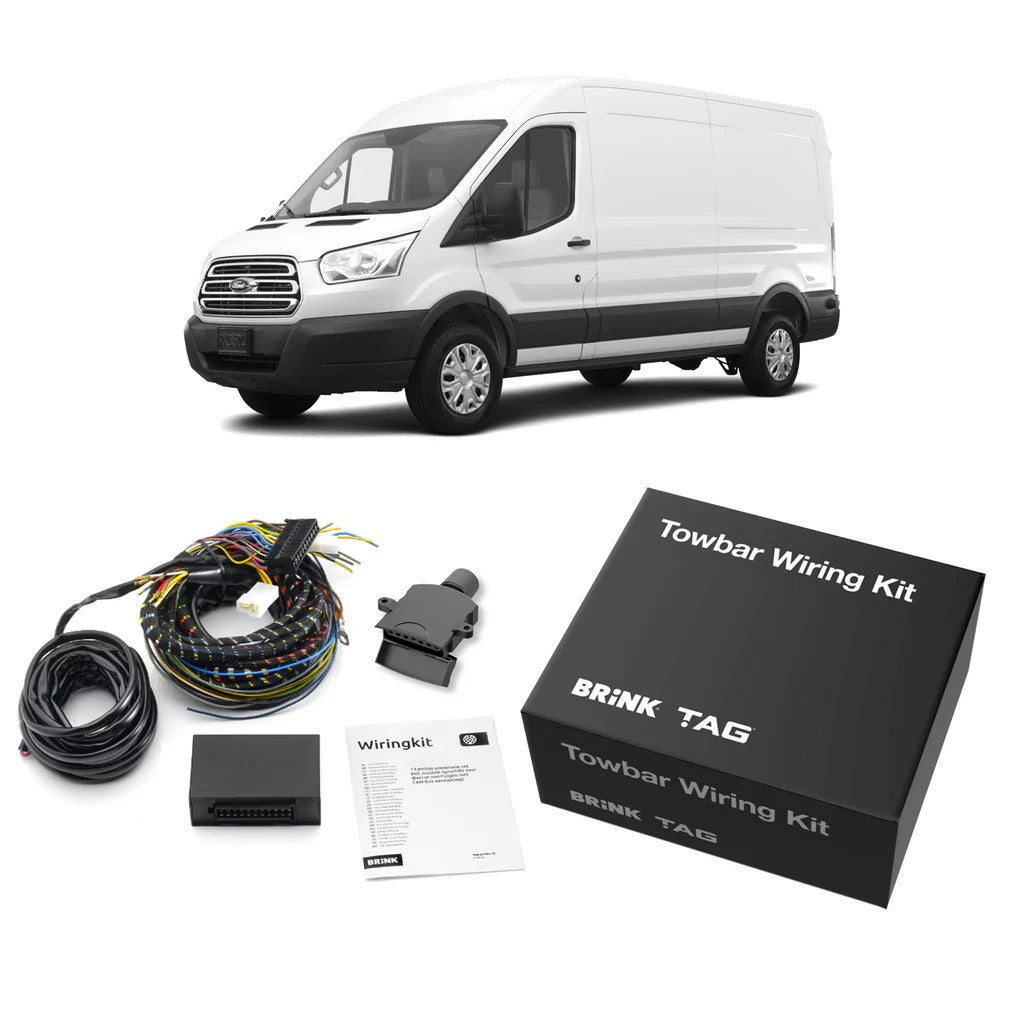 TAG Rear Step, Towbar & Wiring for Ford Transit Custom Van VN (06/2016 - 12/2023)