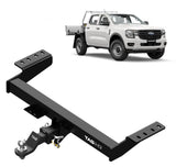 TAG Heavy Duty Towbar & Direct Fit Wiring for Next-Gen Ford Ranger (06/2022 - 12/2024), Volkswagen Amarok (12/2022 - on) - Cab Chassis Models