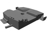 Brown Davis 50 Litre Gravity Feed Auxiliary Long Range Fuel Tank for Toyota Fortuner (2015–Present)