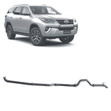 Redback Extreme Duty Exhaust for Toyota Fortuner 2.8L (01/2015 to 2025)