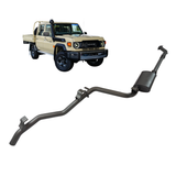 Redback Extreme Duty 3" DPF Back Exhaust for Toyota Landcruiser 79 Series 2.8