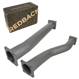 Redback Extreme Duty Exhaust for Toyota Landcruiser 76 Series Wagon with Auxiliary Fuel Tank (01/2007 - 10/2016)