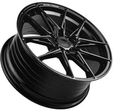 King Wheel Toxin in Gloss Black Finish