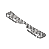 TAG Galvanised Rear Step for Ford Transit Custom (07/2023 - on), Tourneo (05/2024 - on)
