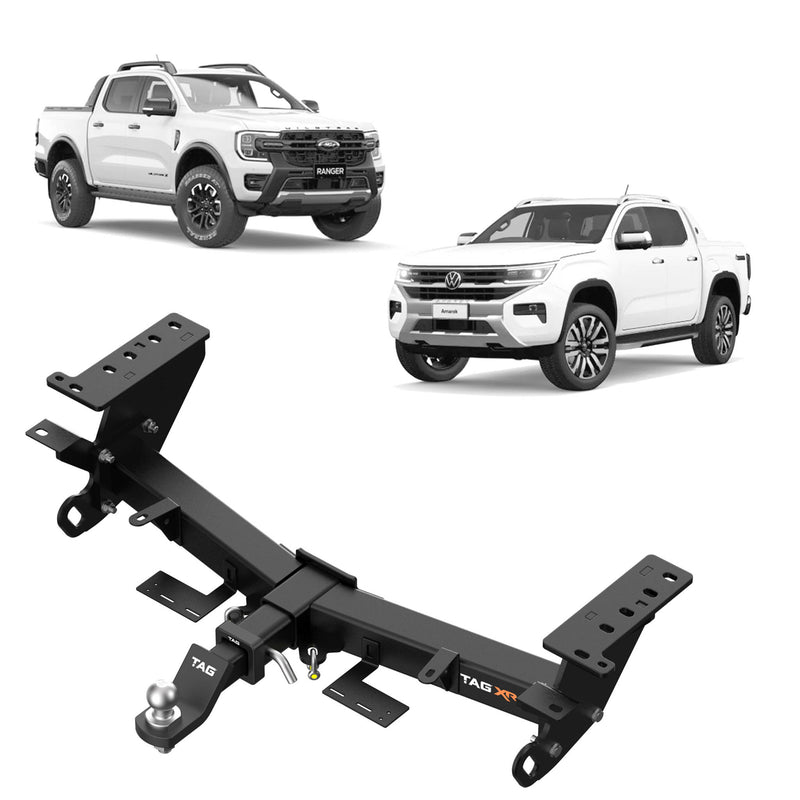 TAG Extreme Recovery Towbar and Direct Fit Wiring Harness for Ford Ranger (06/2022 - on), Volkswagen Amarok (12/2022 - on) - Styleside Models