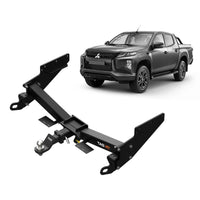 TAG Extreme Recovery Towbar & Direct Fit Wiring Harness for Mitsbishi Triton MQ Series Styleside (05/2015 - 11/2018) - Brixton 4x4 - Buy Online Now!