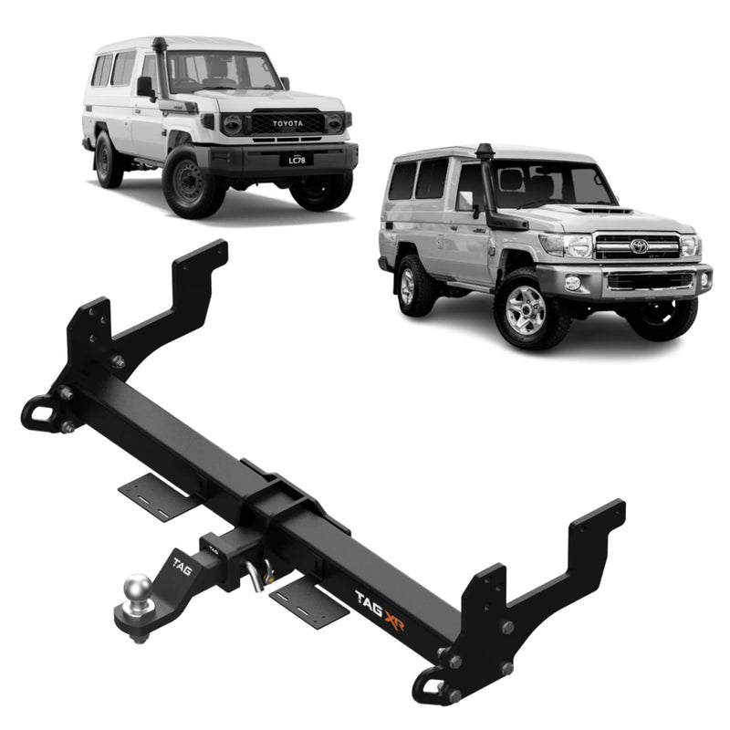 TAG Extreme Recovery Towbar And Direct Fit Wiring Kit For Toyota Landcruiser 78 Series Troopy (08/1991 - on)