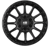King Offroad Tactic Wheels In Satin Black Aftermarket Accessory
