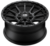 King Offroad Tactic Wheels In Satin Black Aftermarket Accessory