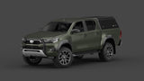 Toyota HiLux N80 aluminium ute canopy – solid sides