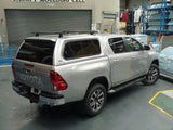 Toyota Hilux canopy by EGR featuring LED rear brake light