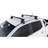 Rhino Rack Vortext 2500 Black 2 Bar Roof Rack - VW Amarok & Ford Rangers