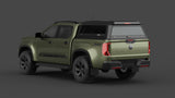 Volkswagen Amarok NF aluminium ute canopy – with sliding dog windows