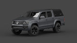 Volkswagen Amarok 2011–2022 aluminium ute canopy – solid sides