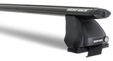 Rhino Rack Vortext 2500 Black 2 Bar Roof Rack - VW Amarok & Ford Rangers