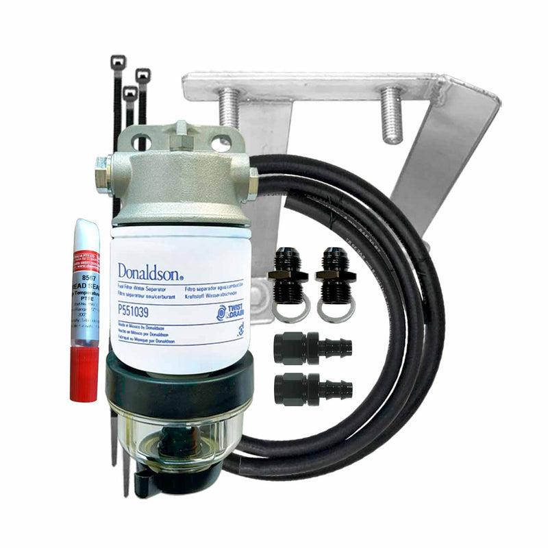 WF Donaldson Pre-Filter Bracket Kit - Toyota Hiace 2.8L TD (2019+)