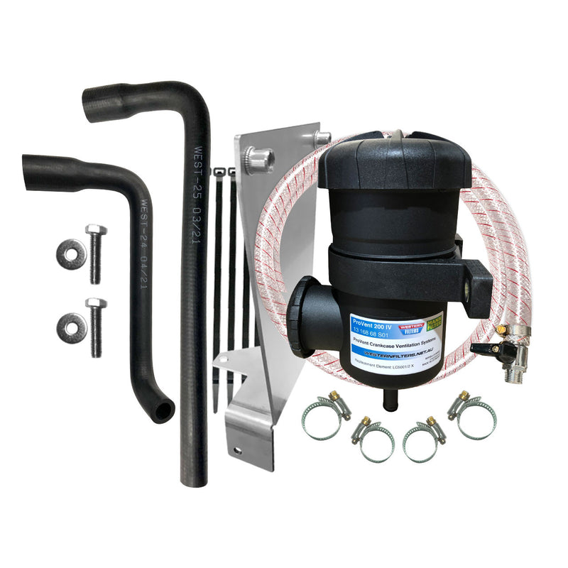 WF MANN ProVent 200 Catch Can Kit - Isuzu D-Max/MU-X & Mazda BT50 3.0L 1