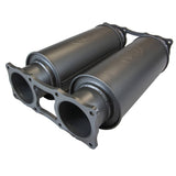 Redback Extreme Duty Twin 4" Exhaust for Toyota Landcruiser 79 Series Dual Cab