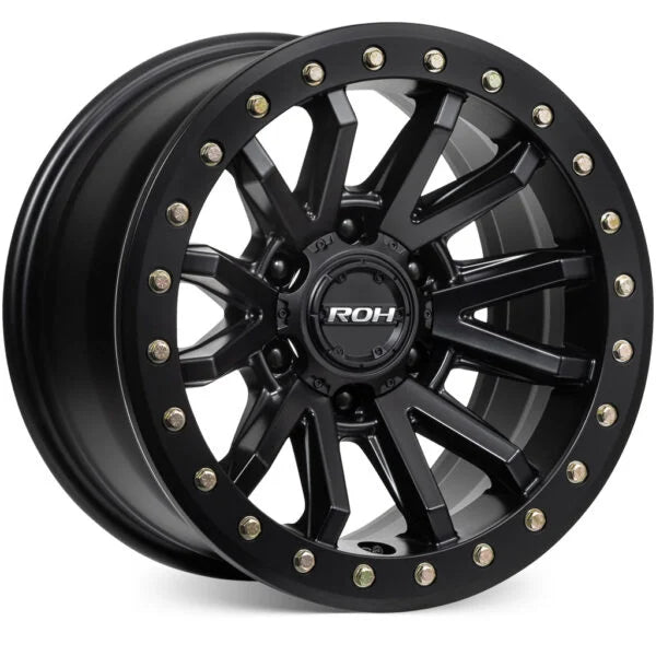 Zullo Wheel in Matte Black Finish by ROH Wheels