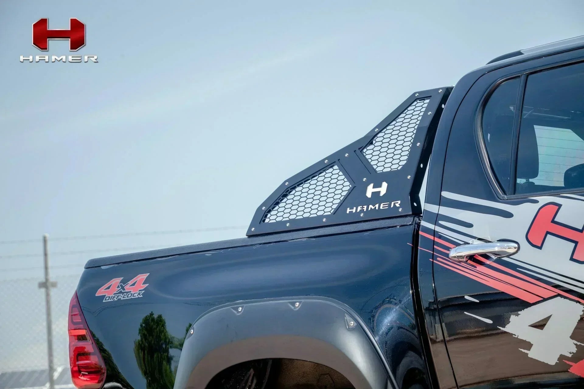 Hamer Warrior Series Sports Bar for Toyota Hilux Revo Rogue (2020–2022) - Brixton 4x4 - Buy Online Now!