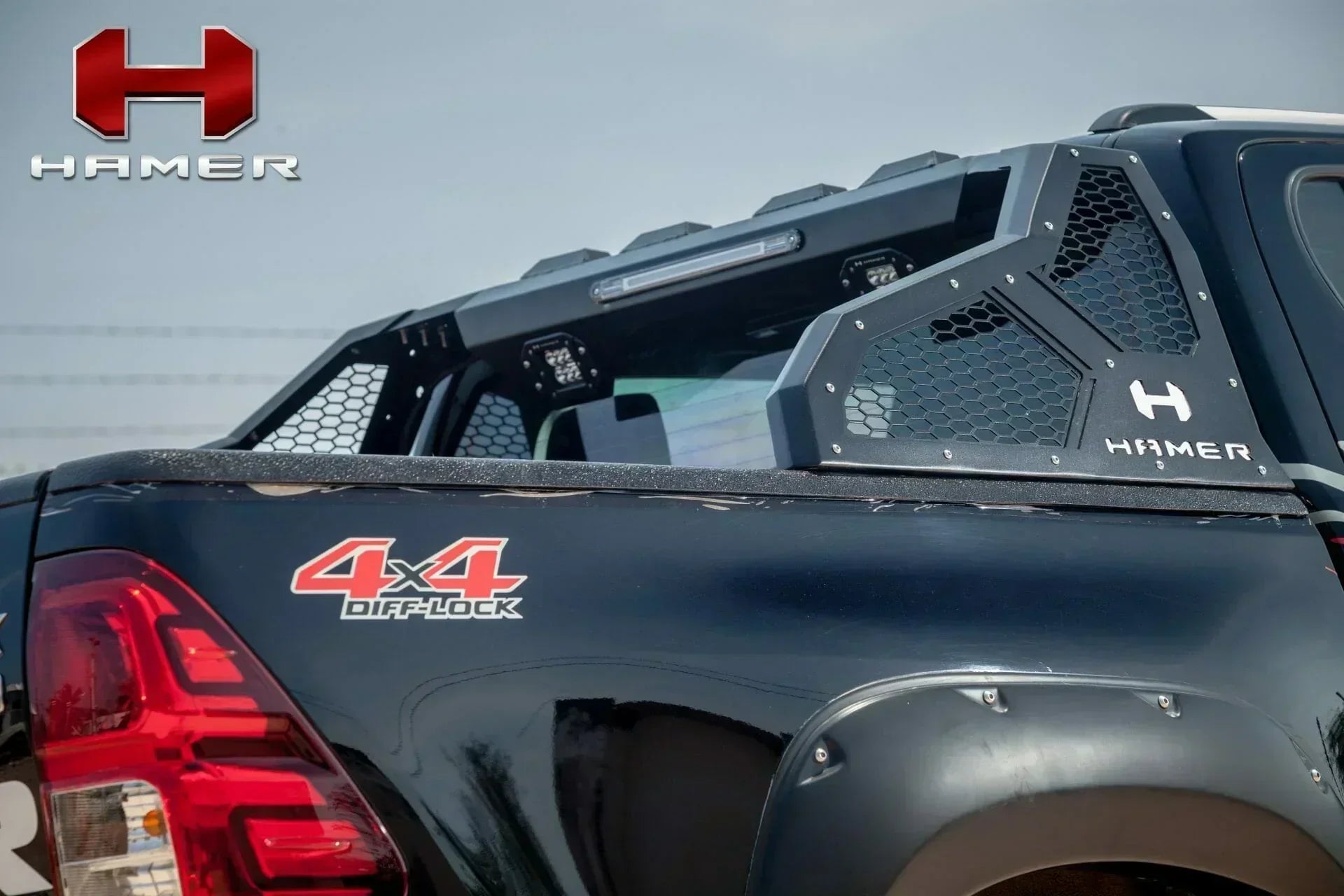 Hamer Warrior Series Sports Bar for Toyota Hilux Revo Rogue (2020–2022) - Brixton 4x4 - Buy Online Now!