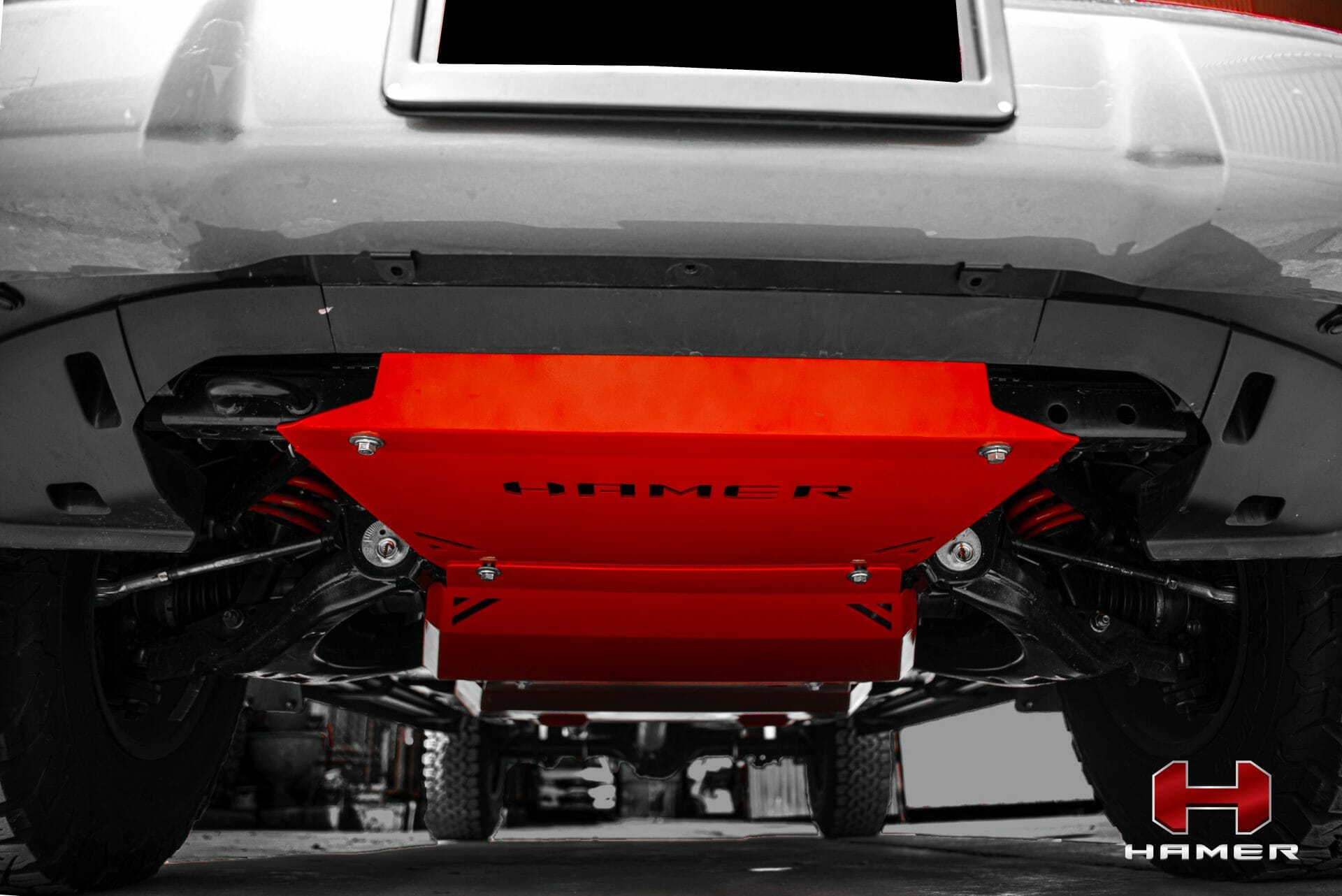 dmax hamer bash plate underbody protection.