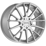 American Racing AR904 bright silver machined alloy wheel