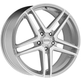 American Racing AR907 bright silver machined alloy wheel