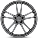 American Racing Mach Five AR941 alloy wheel in Graphite finish - side profile view